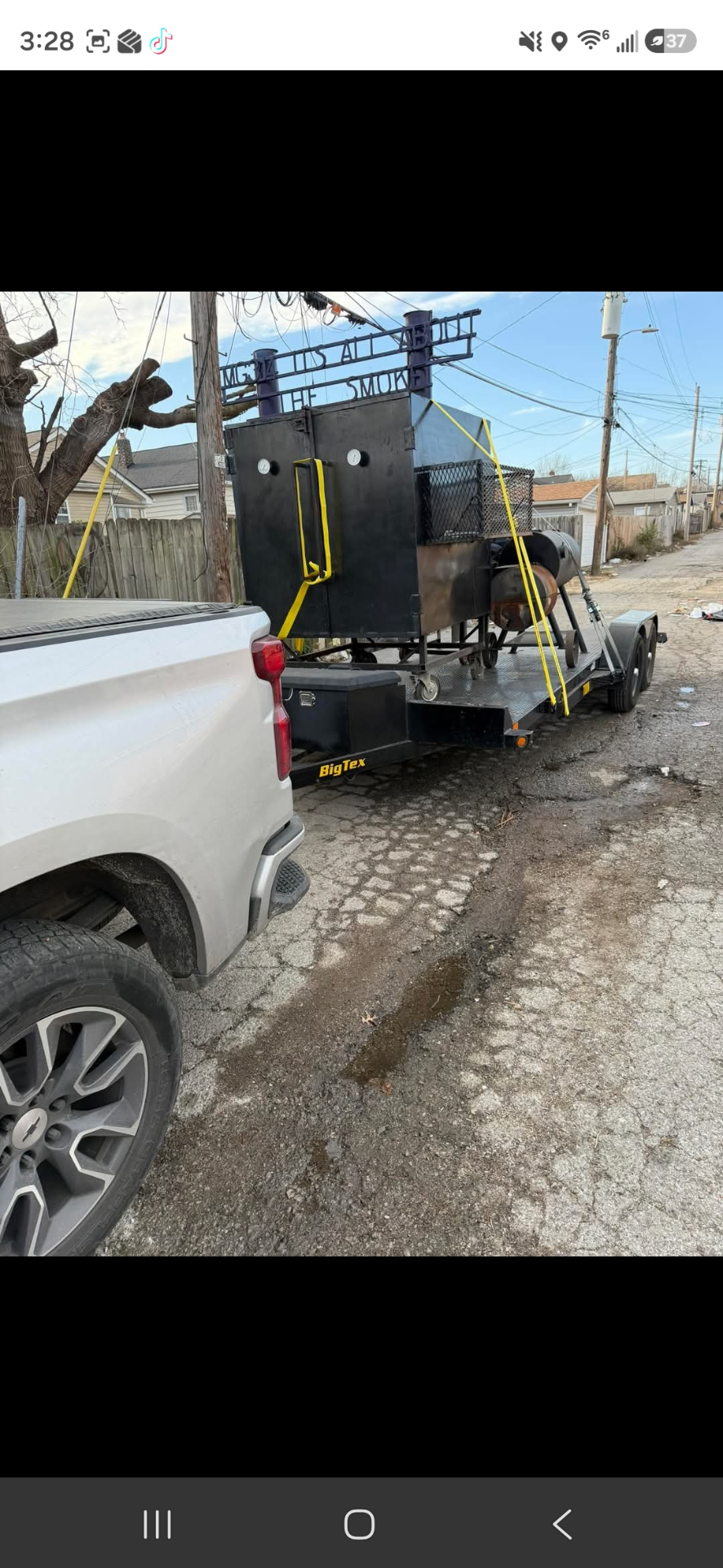 Custom smoker transport